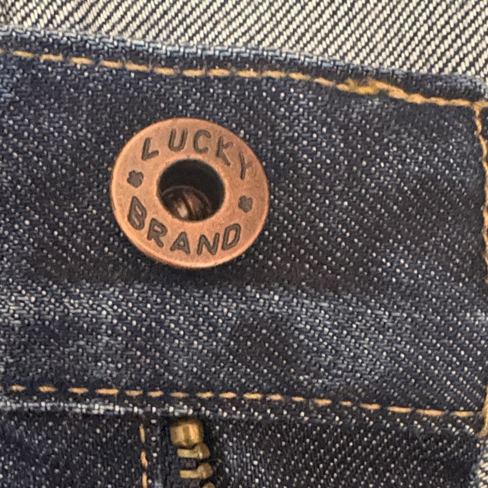 Lucky Brand Men's Blue Jeans Size 36 Vintage Straight - Picture 12 of 16